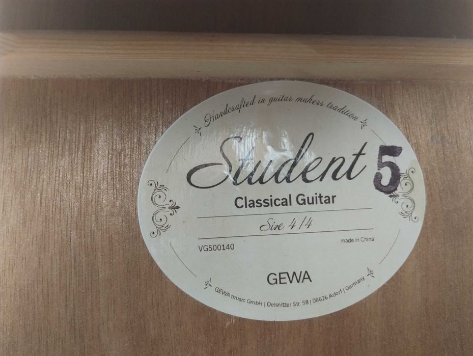 Гітара класична GEWA Student