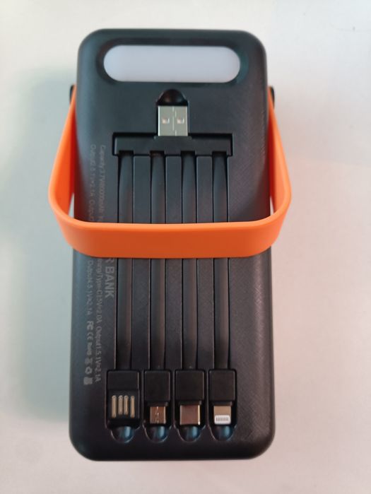 ‼️Потужний Power bank, повербанк 80 000 mAh! YM-638CX + кабелі