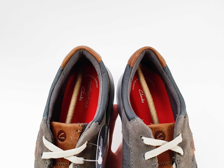 Мужские кроссовки Clarks оригинал 44.5 28.5-29 см 10 UK серые