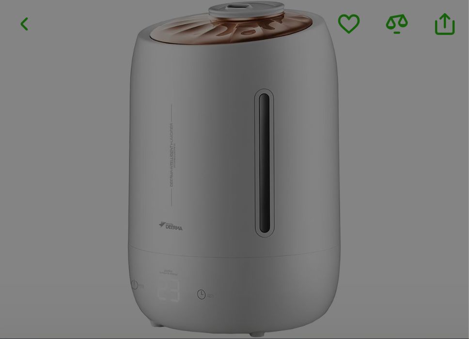 Зволожувач повітря Deerma Humidifier White 5L (DEM-F600)
