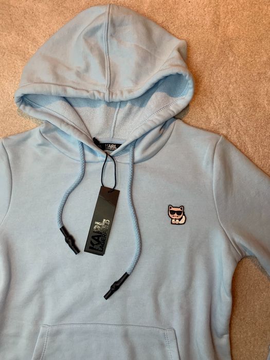 Dres Karl Lagerfeld niebieski. Nowy, damski. Bluza i spodnie L