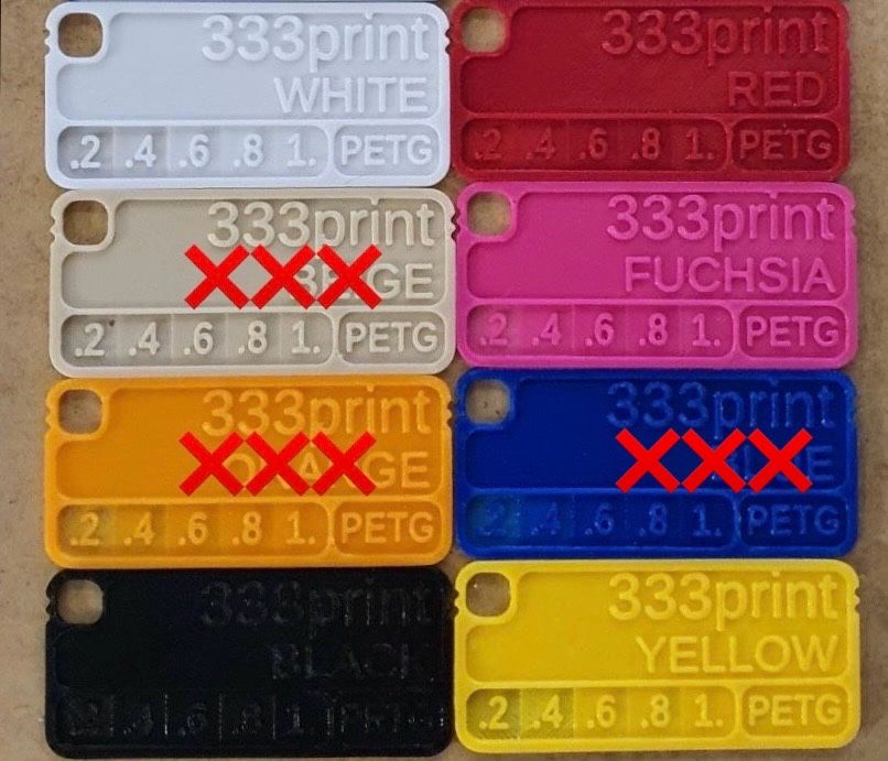 Sunlu PETG чорний, Dark Khaki, червоний, синій, жовтий,білий