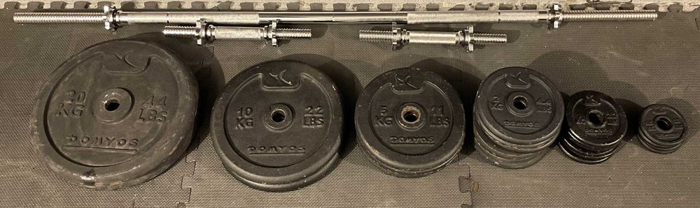 Pack Barras e Pesos, Musculação