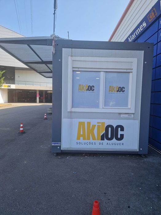 Módulo Contentor escritório gama sup. c/AC e pala  - Promoção