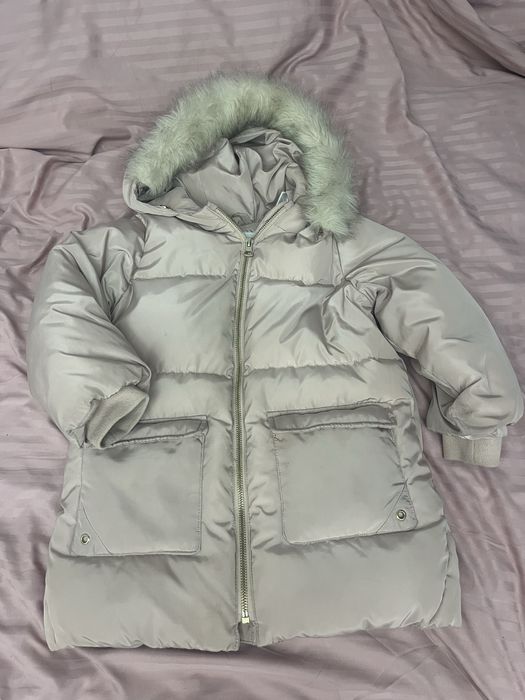Пуховик zara/пальто zara