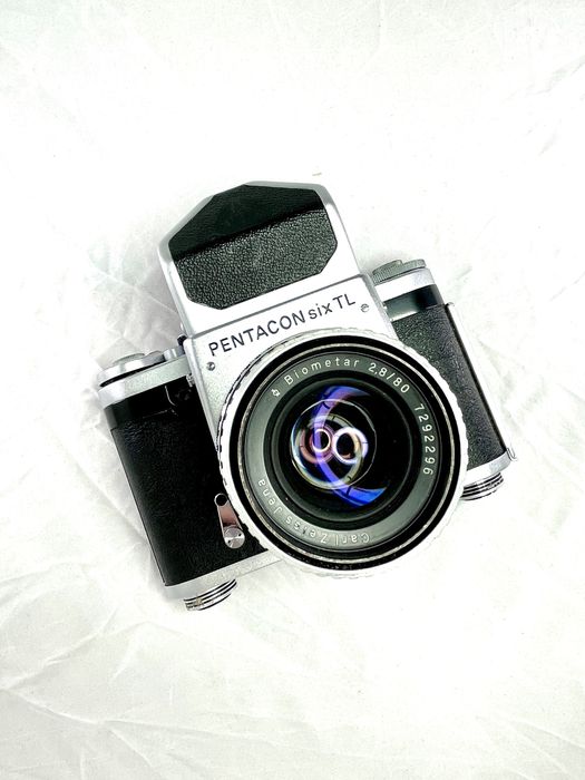 Pentacon Six TL modyfikacja! Z pryzmatem i obiektywem Biometar 80 2.8