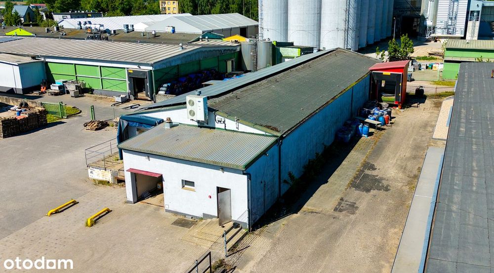 Budynek mroźnia 370m² idealny pod funkcje produkcyjno-magazynowe