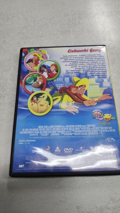 Ciekawski George. Dvd