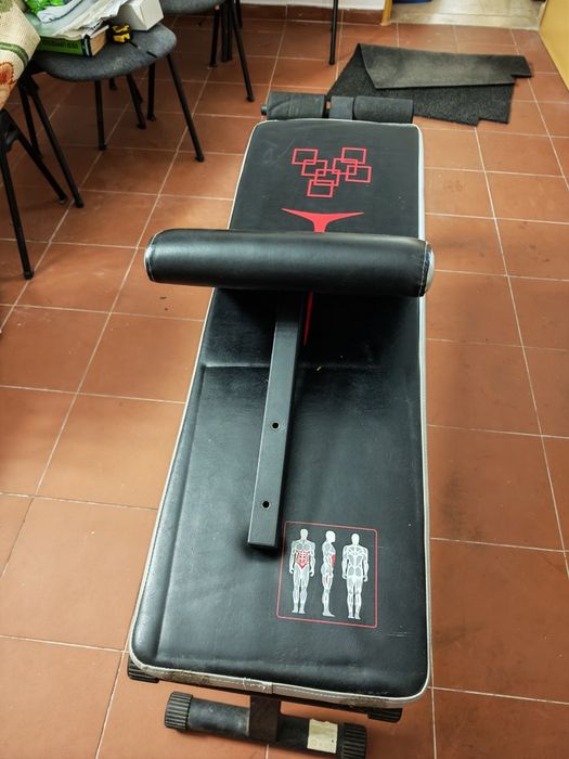 Banco de Abdominais e Fitness Inclinado Newfit