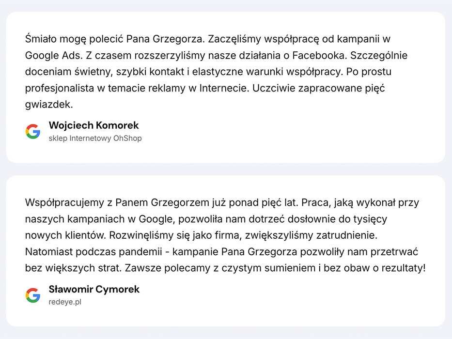 Kampania Google Ads AdWords - Reklama, Pozycjonowanie - Zyskaj 3500 zł