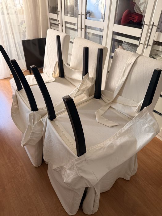 Capas e Cadeiras de jantar