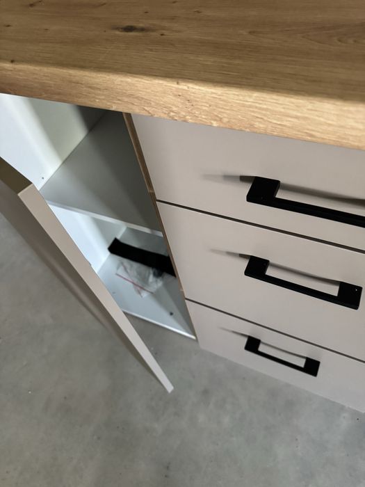 NOWE meble kuchenne 260cm dąb artisan + truflowy dostawa