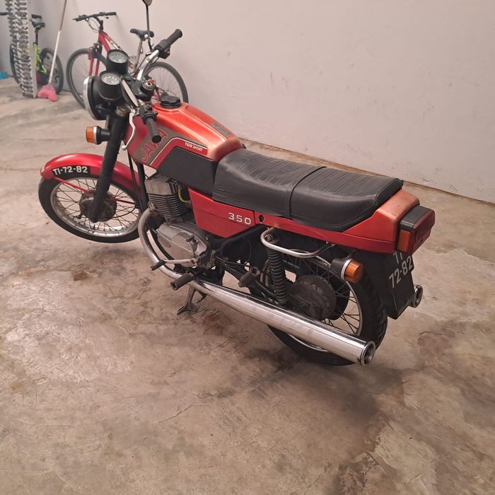 Mota jawa350 já homolgada para sidecar