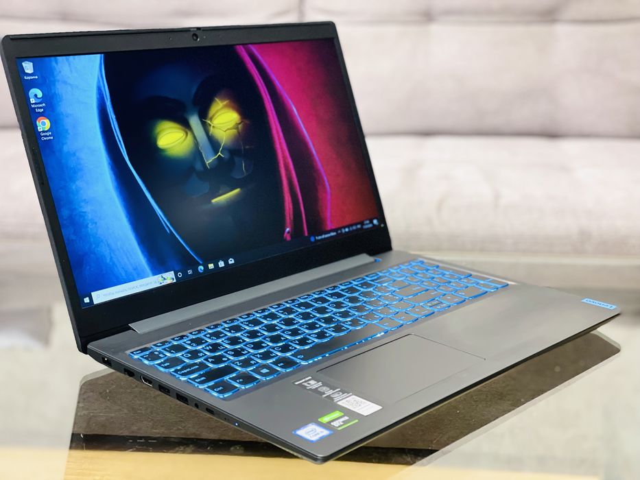 Lenovo /FHD/IPS/i7-9750H/4.5 GHz/8 ГБ/SSD 256/GeForce GTX 1050/4ГБ