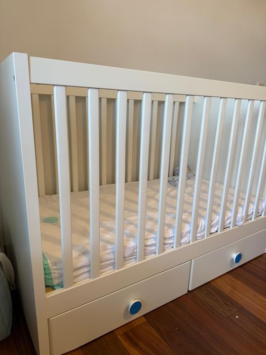 Berço bebé ikea branco