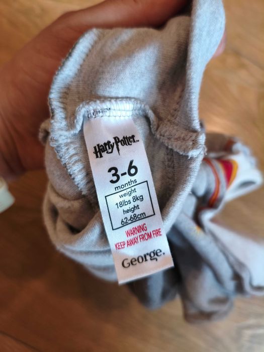 Sukienko-body r. 68 (3-6 msc) Harry Potter