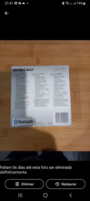 Kit maos livres bluetooth