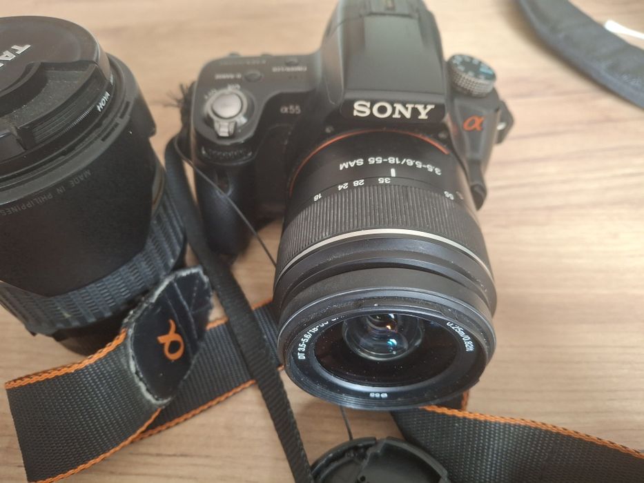 Aparat Sony alpha 55