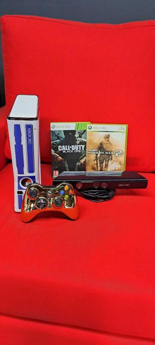Xbox 360 slim Star Wars SPECIAL Edition + NXE Dash !!!
