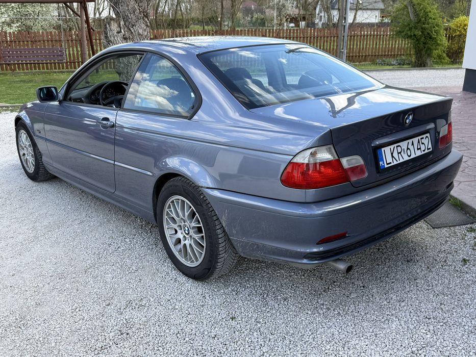 Bmw e46 coupe 2.0 lpg / 2002r / ZDROWA BUDA / SZYBERDACH / 4x el szyby /