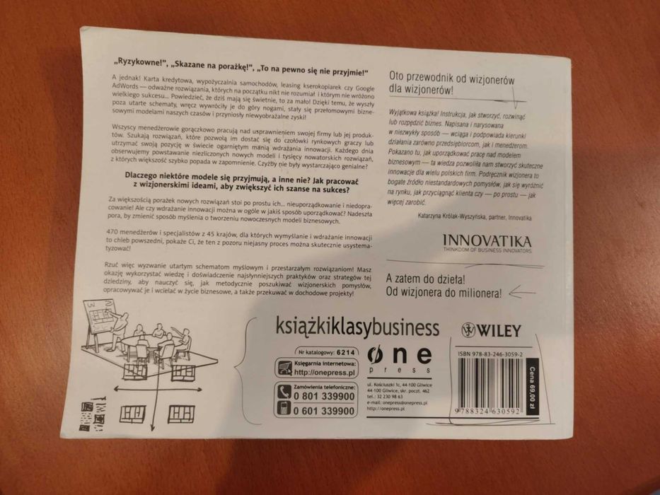 Tworzenie modeli biznesowych. Podręcznik wizjonera