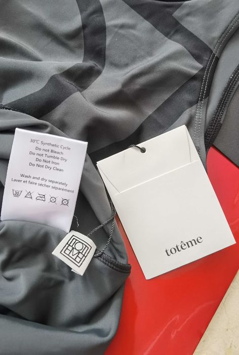 Купальник Toteme Positano monogram