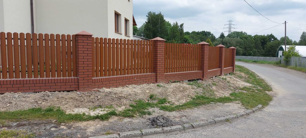 OOGRODZENIE BETONOWE, ala klinkier bloczek ogrodzeniowy