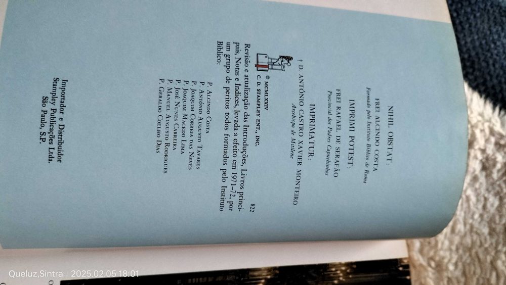 Bíblia Sagrada grande formato