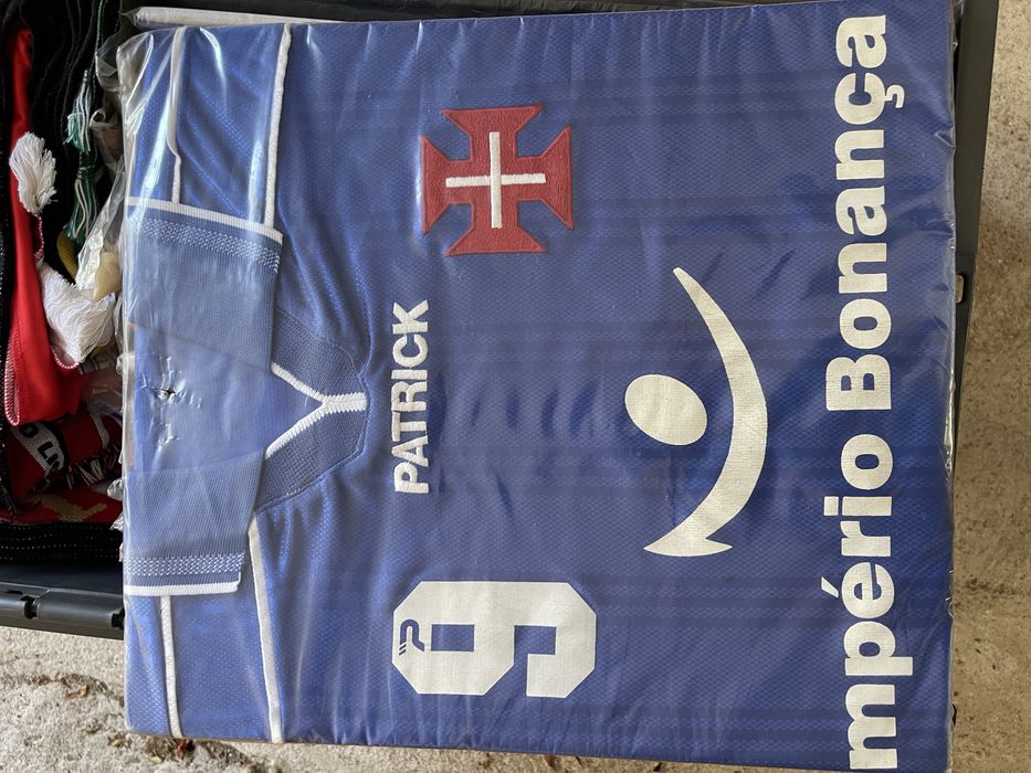 Camisolas vintage de equipas de futbol