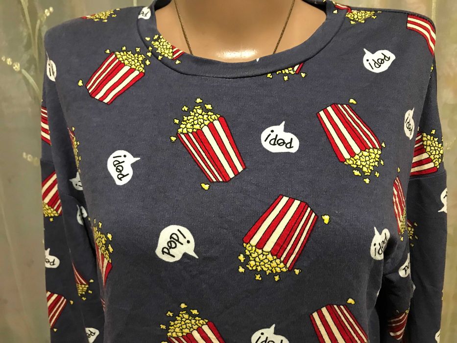 Пижама + штаны для дома и сна 10/12р. 48 вискоза 95%, эластан 5%.