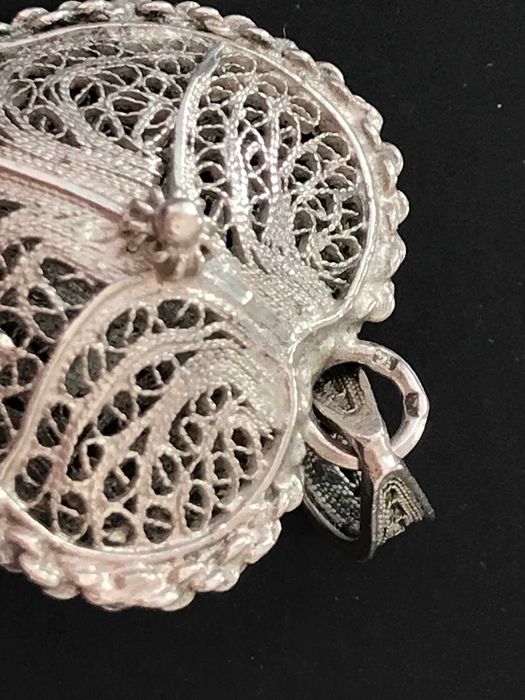 Coração Filigrana - Prata