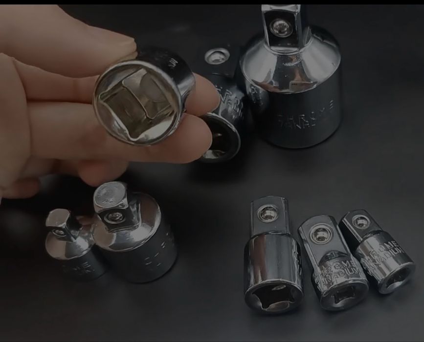 1/4" 3/8" 1/2"адаптер гайкового ключа трещотки cr-va