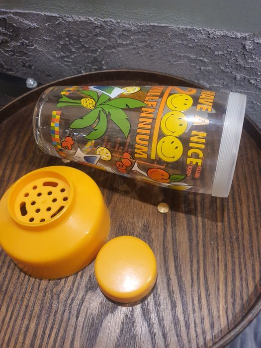 Kolekcjonerski szklany shaker szejker  do koktajli