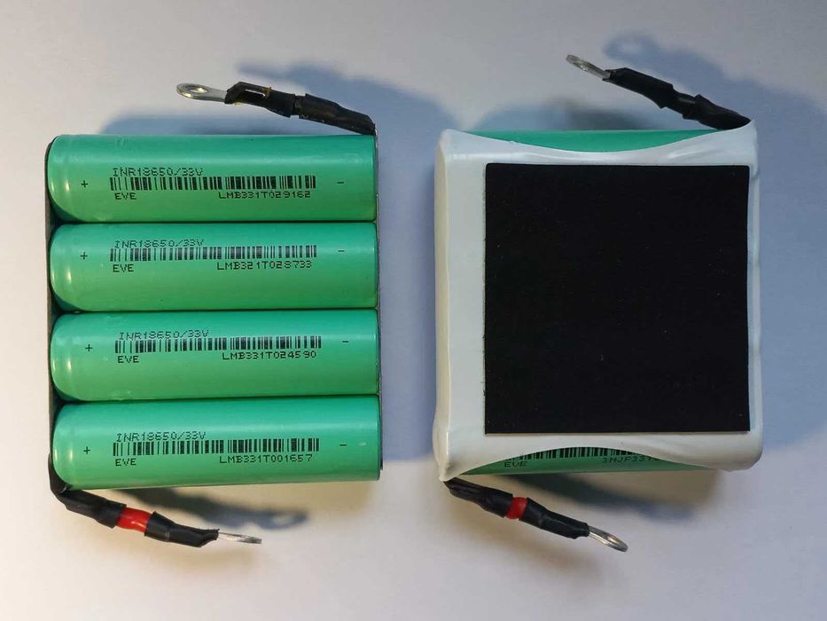 EVE 18650/33v 3300mah 18650 33v збірка 1s4p батарея INR18650