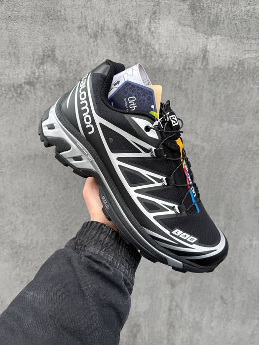 ЕКСКЮЗИВ! Salomon XT-6 Lab Advanced Black/Silver 40 41 42 43 44 45 соломон саліки чорні чірі