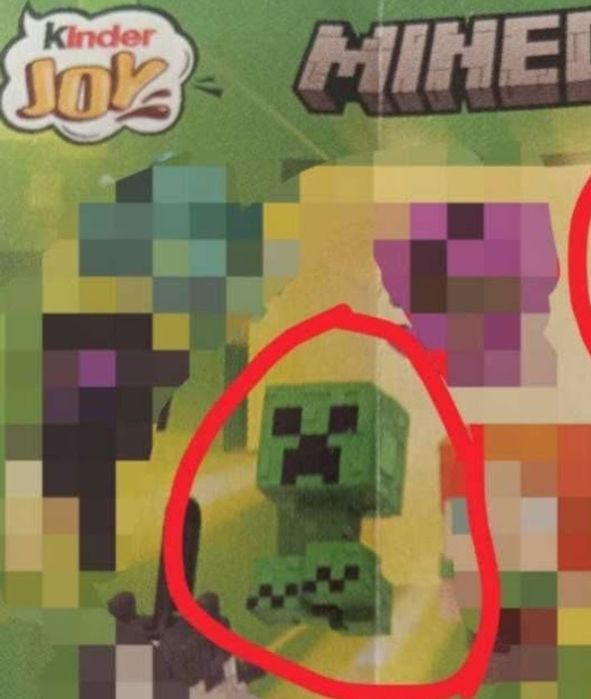 Кіндер джой Майнкрафт Kinder Joy Minecraft продаж та обмін