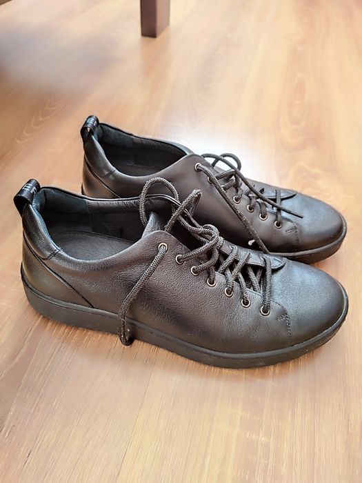 Чоловічі кожані туфлі