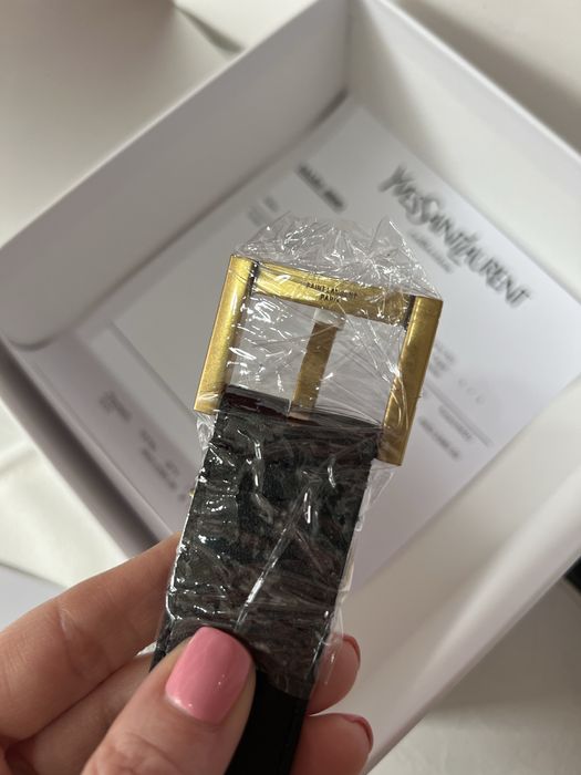 Ремень/пояс YSL Saint Laurent Belt 3.0 Ив Сен Лоран премиум