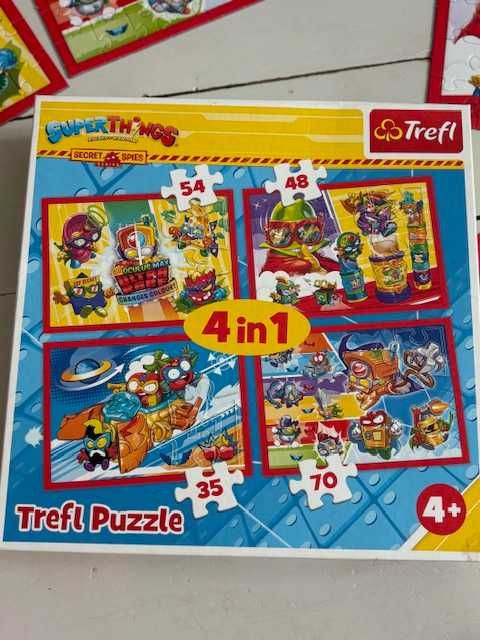 Puzzle 4w1 Super Zings Tajni Szpiedzy 34376 TREFL