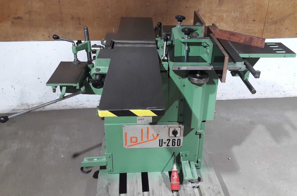 5w1 wieloczynnościowa Jolly U260: grubościówka, frezarka, wyrówniarka