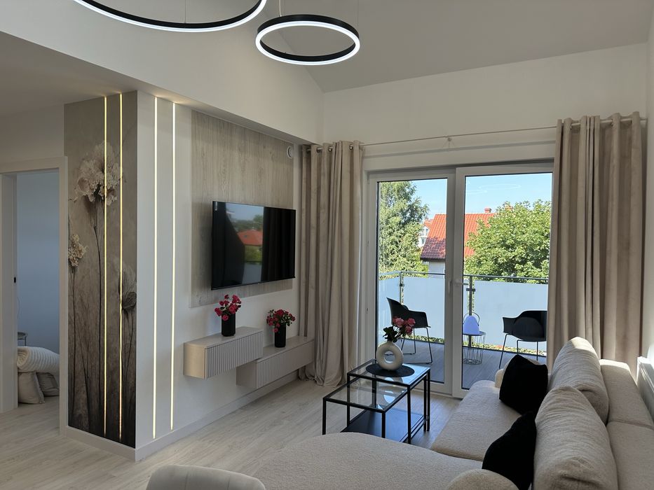Nowy 6 osobowy apartament z 4 łóżkami