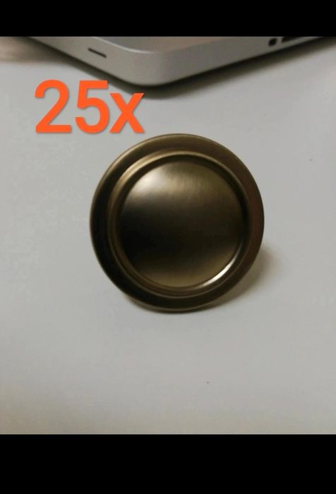 Conjunto 25 puxadores de porta armários gavetas