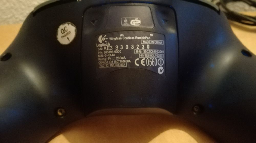 Logitec WingMan Cordless