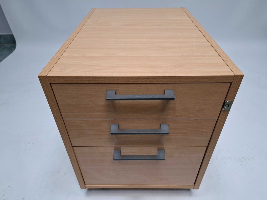 Kontener mobilny podbiurkowy Martela buk