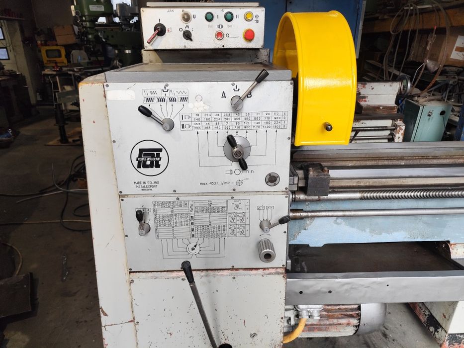 Szlifierka dwutarczowa do metalu tokarka Padova Tur 50 x 1500 Tug 40