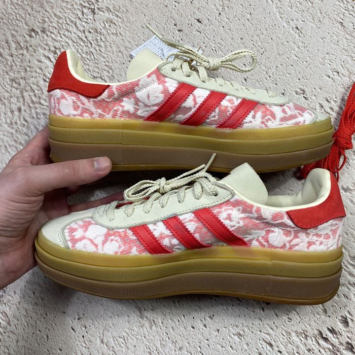 38 38.5 jr8885 Оригінал кеди Adidas gazelle bold x liberty london