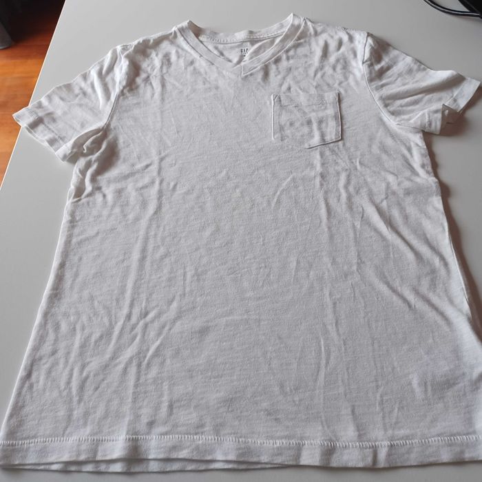 T-Shirt GAP - Branca - Kids - Tamanho M