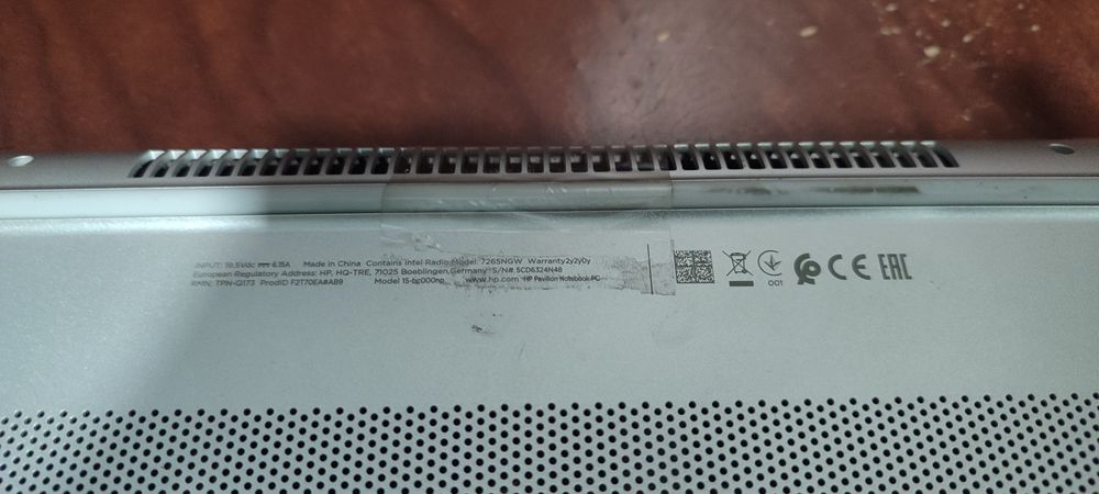 HP  3 modelos peças