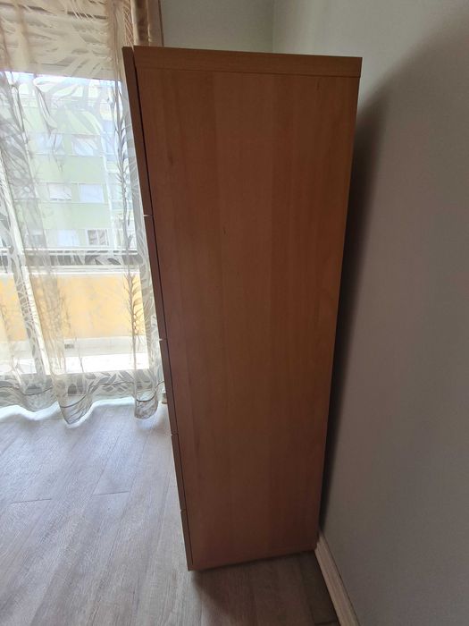 Conjunto Camiseiro + Mesa Cabeceira cor faia