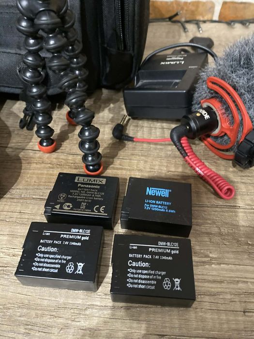 Panasonic Lumix g80 + 12-60m f/3.5/5.6 Bogaty zestaw